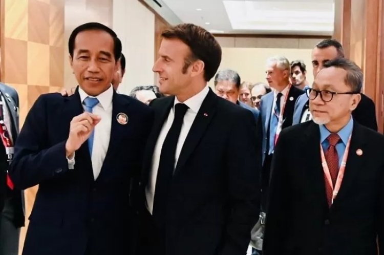 Jokowi Harap Macron Investasi di Indonesia