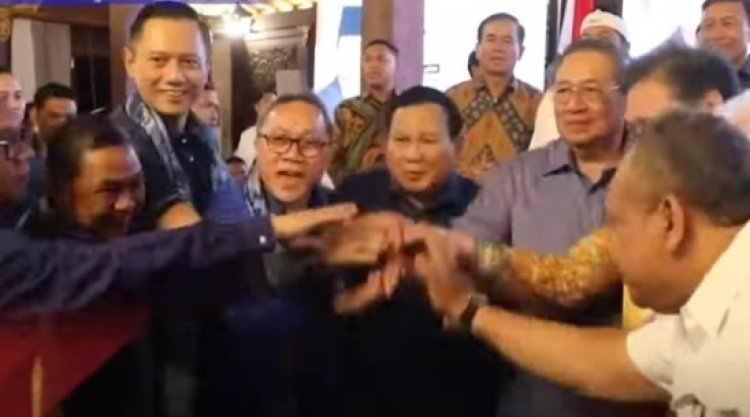 Pasca Dighosting, Partai Demokrat “Mesra” Bersama Gerindra  Prabowo-AHY Gak,Ya?