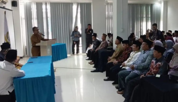 Bupati Kutai Timur Membuka Kegiatan Training Of Trainer Calon Pelatih Musabaqah Tilawatil Quran Kabupaten Kutai Timur