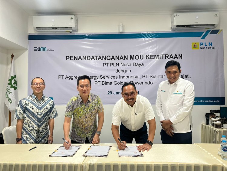 Menggali Potensi Energi Bersih Melalui Kerjasama PT PLN Nusa Daya dan PT Bima Golden Powerindo